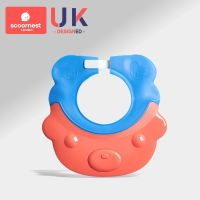 [纽茵红]-护耳可加长款洗头帽 可调节 宝宝洗头帽防水护耳帽子小孩洗发浴帽婴儿童洗澡洗头发神器