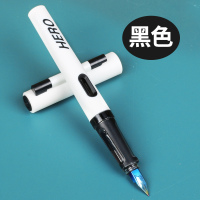 黑白款 0.38mm 官方标配 明尖 牌钢笔398双色系复古礼盒套装办公商务学生专用练字书法男士 钢笔礼物高颜值女生款小