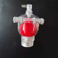 6分塑料放气阀 自动排气阀家用土暖气煤改气专用塑料铝制立式排气阀防喷水 防爆