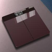经典7号电池款-时尚咖啡金 电子称体重秤家用人体秤精准成人减肥称重计器体脂秤USB充电称重