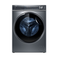 海尔(Haier)10公斤 直驱变频 光等离子除菌 滚筒洗衣机 大筒径 智能物联 XQG100-B14376LU1