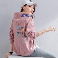 拉夏贝尔旗下LA CHAPELLE HOMME卫衣女秋冬韩版ins潮牌常规款套头连帽衫女