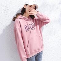 拉夏贝尔旗下LA CHAPELLE HOMME学生连帽上衣卫衣女装