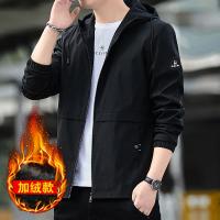 罗蒙(ROMON)男士外套2021秋季新款春秋季韩版潮流帅气休闲百搭夹克上衣服男