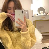 [D清仓福利 买2送1]加厚毛衣女麻花圆领秋冬2020新款套头慵懒风韩国百搭针