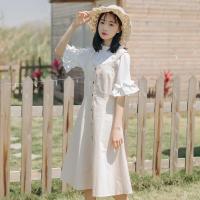 [特价款]拉夏贝尔旗下 LA CHAPELLE HOMME 百搭的洗水背带裙