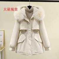 [热卖款]拉夏贝尔旗下LA CHAPELLE HOMME2021冬季网红中款chic派克服加厚宽松外套