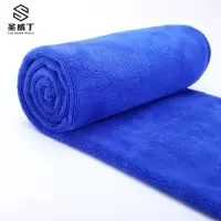 圣威丁 毛巾吸水抹布百洁布 蓝色 35*75CM(20条装)