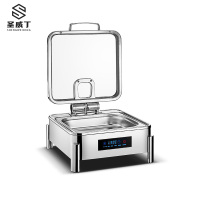 圣威丁 方形餐炉 方形数显温控可视液压餐炉功率400W480*442*280mm /台