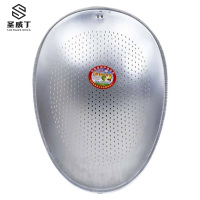 圣威丁 铝筲箕密孔沥水洗菜盆厨房家用水果蓝 50*65 一个