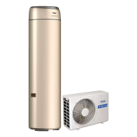 海尔(Haier)零冷水空气能热水器家用200升一级能效KF75/200-BE7RU1净水洗自带回水泵