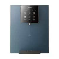 美的(Midea)星河管线机 家用台式冷热饮水机 净水器搭档全通量适用 触控屏智能管线机MG240-D