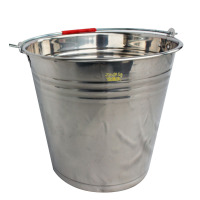 金迪乐清洁水桶不锈钢提桶36cm加厚/个