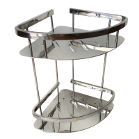 金迪乐浴室三角架扇形转角架子经济款18*18*33cm/组