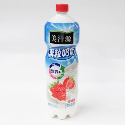 美汁源果粒奶优草莓味水果牛奶饮料1.25kg