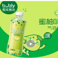 百事可乐450mLBubly微笑趣泡蜜柚