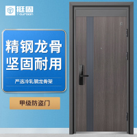 挺固甲级防盗门家用入户门进户门智能门加高门庭院大门定制门