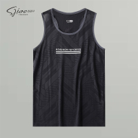 圣吉奥2022年冰丝背心男夏季薄款跑步运动坎肩无袖速干衣韩版汗衫