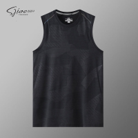 圣吉奥2022青年运动背心冰丝坎肩宽松外穿篮球服无袖T恤男士潮流