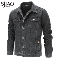 圣吉奥男士牛仔外套春秋季新款韩版潮流帅气学生潮夹克男装上衣服
