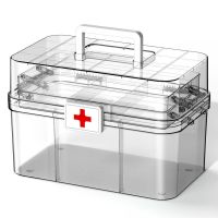 医药箱家用多层大容量便携应急常备药小药箱家庭装药品收纳盒