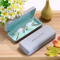 眼镜盒男复古文艺眼睛盒女便携原宿太阳镜收纳盒防压简约墨镜盒子