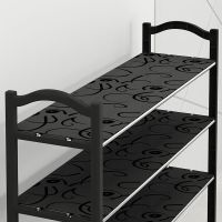 简易鞋架子多层家用口结实家居宿舍出租房防尘垫片鞋子收纳神器防尘罩