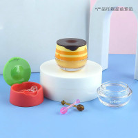 6克翻盖洗面奶收纳套装 磨砂光面护手霜软管 化妆品分装瓶 试用装小样瓶收纳套装