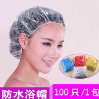 一次性加厚防尘防油头帽洗澡淋浴防水浴帽女成人头发焗油染发头套防尘罩
