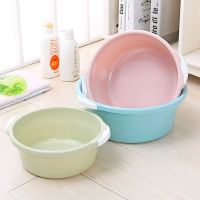 塑料水盆家用大号盆子加厚洗衣衣服洗脚小婴儿学生洗菜宿舍洗脸盆