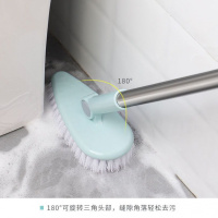 地板刷子浴室刷瓷砖清洁刷浴缸塑料刷子硬毛卫生间厨房刷子长柄刷