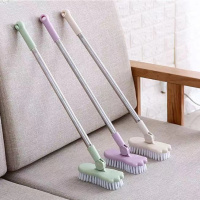 浴室清洁刷长柄瓷砖地板刷子角瓷砖洗厕所硬毛家用卫生间刷子