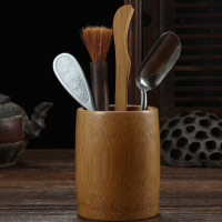 功夫茶道茶勺茶具配件茶夹茶铲茶针茶刷子配件普洱茶刀茶刷套装刷子