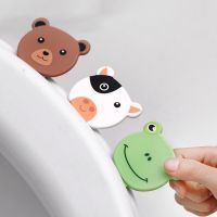 厕所马桶提盖器手提盖翻盖坐便器马桶圈创意坐便器提手卡通粘贴式揭盖器