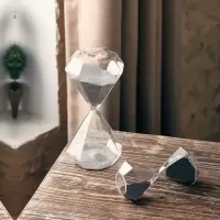 北欧风沙漏计时器创意个性30分钟生日现代简约办公室装饰摆件