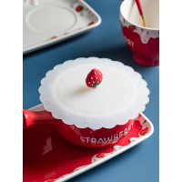 马克杯硅胶杯盖子万能通用圆形早餐茶杯水杯盖单卖食品级超可爱茶具