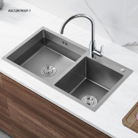 ARROW箭牌厨用水槽单槽不锈钢拉丝洗菜盆ASC32N7802F