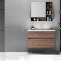 ARROW箭牌浴室柜洗手盆柜组合挂墙式卫生间镜柜小户型APGMD8G391-D/APGMD8G3238-D72小时内发货