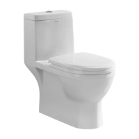 ARROW箭牌马桶家用卫生间喷射虹吸式节水防臭连体式坐便器AD1003/AD1008-1 72小时内发货