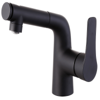 ARROW箭牌家用哑黑抽拉面盆龙头AF4193MB-SN