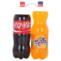 可乐2L+芬达汽水2L