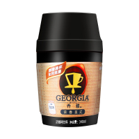 乔雅咖啡浓香美式340mL