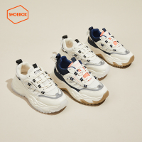 达芙妮旗下SHOEBOX/鞋柜老爹鞋女鞋2022秋季新款网面鞋时尚透气休闲鞋运动鞋5123404004
