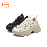 达芙妮旗下SHOEBOX/鞋柜老爹鞋女鞋2022秋季新款网面鞋时尚透气休闲鞋运动鞋5122404124