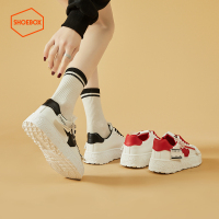 达芙妮旗下SHOEBOX/鞋柜2022冬季新品时尚厚底休闲鞋女鞋松糕鞋舒适百搭鞋子5123404008