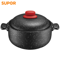 苏泊尔(SUPOR)砂锅汤锅陶瓷煲炖锅耐热中药煲粥煲星星石系列汤煲明火专用 3升 TB30N1