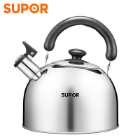 苏泊尔(SUPOR)烧水壶304不锈钢水壶3.0L鸣音烧水壶茶水壶燃煤气明火专用鸣笛开水壶ES30HS01 3L经典鸣笛