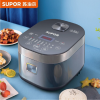 苏泊尔(SUPOR)电饭煲 家用多功能不粘电饭锅 蓝钻圆厚釜内胆 记忆烹饪 4L容量 SF40FC776