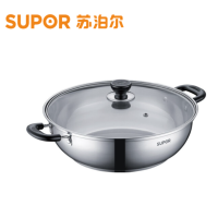 苏泊尔(SUPOR)火锅 时尚304不锈钢 30cm汤锅电磁炉适用 ST30B5