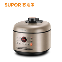 苏泊尔(SUPOR)SY-50FC02 电压力锅5L容量双内胆开盖收汁一键排气智能预约 无水焗